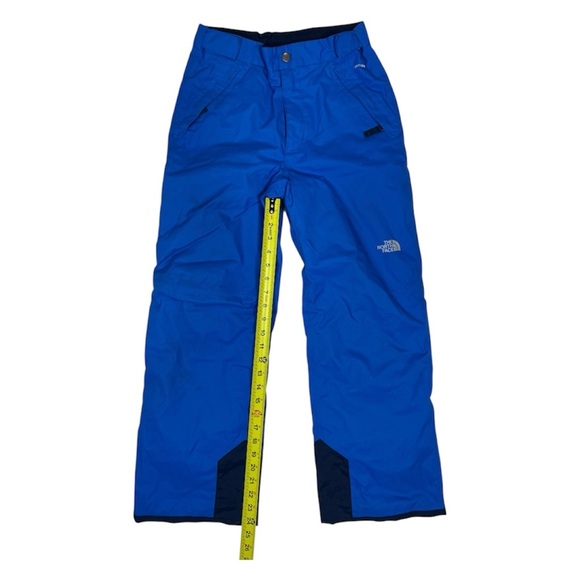 The North Face Boy's EZ Grow Snow Ski Pants Blue Dryvent Snowboard L (14/16) - Picture 4 of 6